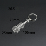 Cross-border Hot Sale Creative Guitar Bottle Opener Bar Opener Pendant Practical Metal Bottle Opener Memorial Gift - Image 8