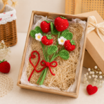 Strawberry Bouquet Crochet Pattern, Crochet Flower Bouquet Pattern, Strawberry Amigurumi PDF Pattern - Image 4