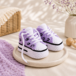 Baby Sneakers Crochet Pattern PDF, Crochet Baby Booties Pattern, High Top Baby Shoes Tutorial, Beginner Crochet Pattern, Instant Digital Download - Image 2