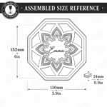Wooden Jewelry Box Laser Cut Bundle, SVG DXF PDF Files, Glowforge Cricut Jewelry Storage Templates - Image 10