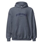 By His Grace | embroidered Christian hoodie vintage, Christian Men Gift, faith streetwear, aesthetic Christian gym apparel - Image 5