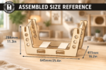 Pet Bed SVG Bundle, Cat House Laser Cut Files - Image 6