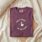 Silly Goose On The Loose Shirt, Funny Goose Graphic Tee, Vintage Western Goose Shirt, Cute Farm Animal T-Shirt, Country Style Tee, Comfort Colors Shirt