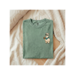 Funny Llama Coffee Shirt, Cute Alpaca Lover T-Shirt, Small Pocket Style Graphic Tee, Aesthetic Animal Shirt, Gift for Llama Lovers - Image 9