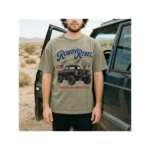 Western Truck Shirt, Rowdy Rebel Made in America T-Shirt, Patriotic Country Tee, 4x4 Off Road Truck Lover Gift for Men - Image 8