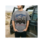 Western Truck Shirt, Rowdy Rebel Made in America T-Shirt, Patriotic Country Tee, 4x4 Off Road Truck Lover Gift for Men - Image 5