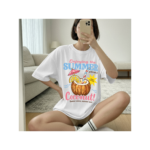 Summer Coconut Shirt, Tropical Coconut Drink T-Shirt, Cute Retro Beach Vacation Tee, Pool Party Summer Outfit Gift