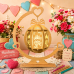 Valentines Lantern SVG, Laser Cut Candle Holder, Glowforge Files (Digital Download) - Image 10