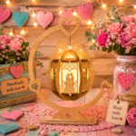 Valentines Lantern SVG, Laser Cut Candle Holder, Glowforge Files (Digital Download) - Image 11