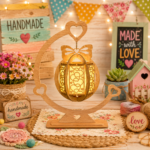 Valentines Lantern SVG, Laser Cut Candle Holder, Glowforge Files (Digital Download)