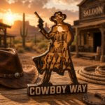 6x Cowboy Bundle 3D Multilayer Laser Cut File | Wild West Wooden Decor for Glowforge Xtool Cricut CNC | Svg Dxf Eps Png - Image 3