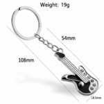 Cross-border Hot Sale Creative Guitar Bottle Opener Bar Opener Pendant Practical Metal Bottle Opener Memorial Gift - Image 9