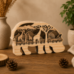Safari Animals Multilayer Bundle – African Wooden Layered Animal Decor | Laser Cut Files for Glowforge, Xtool | SVG DXF Bundle - Image 3