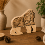 Safari Animals Multilayer Bundle – African Wooden Layered Animal Decor | Laser Cut Files for Glowforge, Xtool | SVG DXF Bundle - Image 6