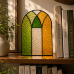 Church Window Stained Glass Pattern | Cathedral Window Suncatcher Template | Tiffany Glass Art Digital Download - Image 4
