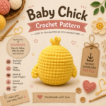 Baby Chick Crochet Pattern PDF, Easy Amigurumi Pattern for Beginners, Cute Crochet Chicken, Farm Animal Plushie, Instant Download PDF - Image 4