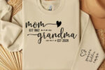 Custom Mom Grandma SVG Bundle – Personalized Family SVG Files for Cricut, Mother’s Day Shirt Design, Grandma PNG, Silhouette Cut Files, DIY Gift - Image 4