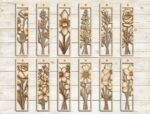 Floral Bookmark Laser Cut SVG Bundle - Image 2