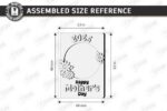 Mother’s Day Mini Photo Frames SVG | Laser Cut Picture Frame Files for Glowforge Cricut & CNC - Image 7