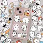 Popular Cute Self-Deprecating Bear Stickers Simple Drawing Nagano Planner Materials Tablet Room Desktop Decoration Stickers - Image 5