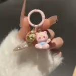 Drumbell K04 Cat Cartoon Keychain Student Backpack Cute Pendant Girl Bag Accessory Jewelry Best Friend - Image 6