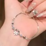 Student Party Gift for Best Friend! High-Value Butterfly Bracelet 2026 New Model Women's Jewelry Light Luxury Niche Exquisite Accessory - Image 2