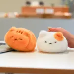Wrist Pad, Kitten Plush, Stress-Relief Companion, Creative Palm-Sized Toy, Desk Companion, Birthday Gift for Girls - Image 2