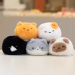 Wrist Pad, Kitten Plush, Stress-Relief Companion, Creative Palm-Sized Toy, Desk Companion, Birthday Gift for Girls - Image 3