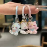Drumbell K04 Cat Cartoon Keychain Student Backpack Cute Pendant Girl Bag Accessory Jewelry Best Friend - Image 3