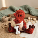 Taka the T-Rex Crochet Pattern PDF, Tyrannosaurus Amigurumi, Easy Beginner Dinosaur Plushie, Low Sew Pattern, Instant Download