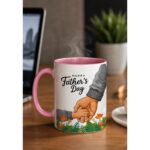 Happy Father's Day Mug, Gift for Dad from Kids, Dad and Child Hands Coffee Mug, Cute Father's Day Gift Idea, Father Gift, 11oz 15oz Ceramic Mug - Image 9
