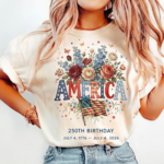 USA 250 Years Anniversary Vector Design | Professional Laser Cut File for T-Shirts