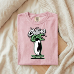 Chilling Penguin Skateboard Shirt, Funny Skater Penguin Tee, Streetwear Graphic T-Shirt, Cool Urban Skate Style Shirt, Trendy Unisex Casual Tee - Image 2