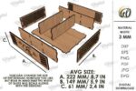 Laser Cut Wooden Tea Holder Bundle | Tea Bag Organizer SVG Files | Glowforge & CNC Wood Craft Template - Image 6