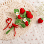 Strawberry Bouquet Crochet Pattern, Crochet Flower Bouquet Pattern, Strawberry Amigurumi PDF Pattern - Image 5