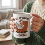 Silly Goose Coffee Mug | Funny Goose Meme Mug | Sarcastic Animal Coffee Cup | Humorous Bird Lover Gift | Cute Goose Ceramic Mug - Image 2