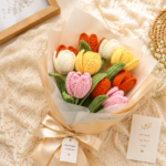 Tulip Bouquet Crochet Pattern PDF, Crochet Flower Pattern, Tulip Flowers, Floral Arrangement, Digital Download - Image 5