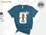 World Cup 2026 Fan T-Shirt – Custom FIFA Trophy Graphic Tee, National Team Supporter Shirt, Football Lover Gift, Soccer Fan Apparel (Copy) - Image 5