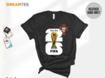 World Cup 2026 Fan T-Shirt – Custom FIFA Trophy Graphic Tee, National Team Supporter Shirt, Football Lover Gift, Soccer Fan Apparel (Copy) - Image 4