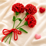 Carnation Crochet Pattern PDF, Flower Bouquet Crochet Pattern, Crochet Flower Pattern, Digital Download - Image 5