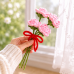 Rose Bouquet Crochet Pattern PDF, Barbie Rose Flowers, Crochet Flower Pattern, Floral Arrangement, Digital Download - Image 6