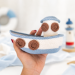 Crochet Combo| Little Sailor Bear & Baby Duck Crochet Plushie Toys PDF Download - Image 6