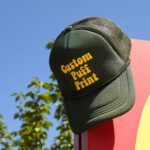 Custom 3D PUFF Print Trucker Hat, Personalized Foam Hat, Unisex Mesh Trucker Hat, Party Trucker Hats, Baseball Cap, High Crown Hat