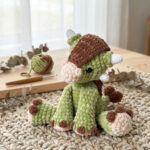 Low Sew Dinosaur Crochet Pattern, Easy Ankylosaurus Amigurumi, Beginner Friendly Plushie PDF, Cute Dino Crochet Pattern, Digital Download