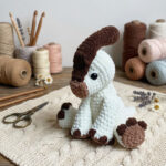 Noki the Parasaure Crochet Pattern PDF, Parasaurolophus Amigurumi, Easy Beginner Dinosaur Plushie, Low Sew Pattern, Instant Download