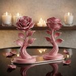 Rose Flower STL File, Romantic Floral 3D Print Model, Elegant Rose Figurine Digital Download, Printable Home Decor Gift - Image 4