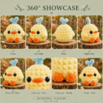 Chubby Chick Crochet Pattern PDF, Beginner Friendly Amigurumi Tutorial - Image 4