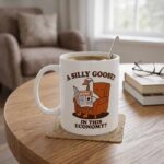Silly Goose Coffee Mug | Funny Goose Meme Mug | Sarcastic Animal Coffee Cup | Humorous Bird Lover Gift | Cute Goose Ceramic Mug