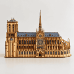 Laser Cut Notre-Dame de Paris | Wooden Cathedral Model Plans |Digital Download - Image 2