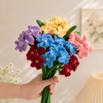 Forget Me Not Crochet Pattern PDF, Myosotis Bouquet Crochet Pattern, Crochet Flower Bouquet, Beginner Friendly DIY Floral Gift Pattern - Image 4